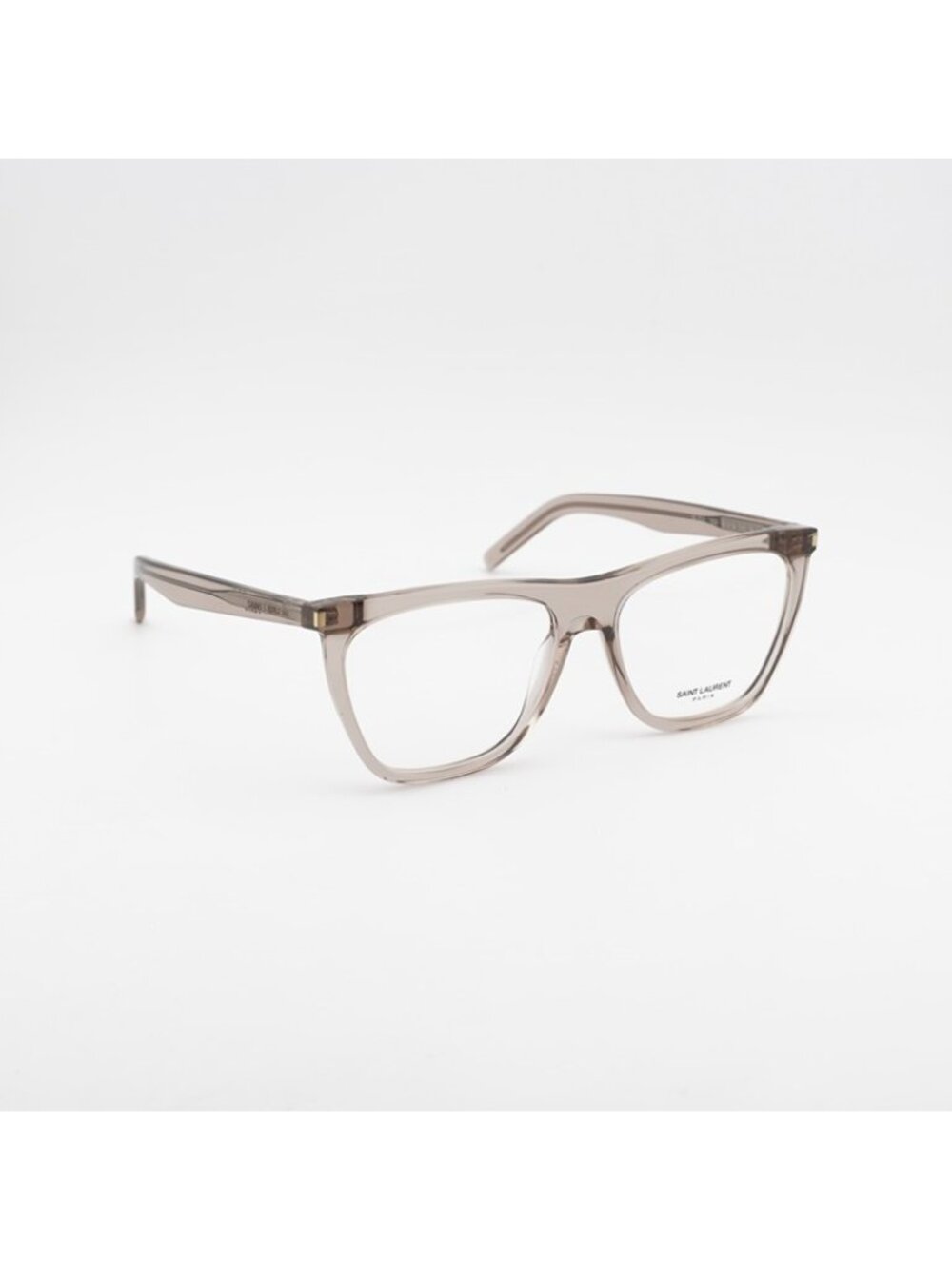 Saint Laurent SL518 004 Eyeglasses Brown 56mm Square Frame - Picture 4 of 11